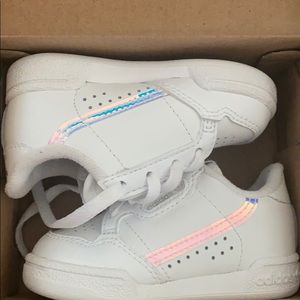 Little girls adidas sneakers